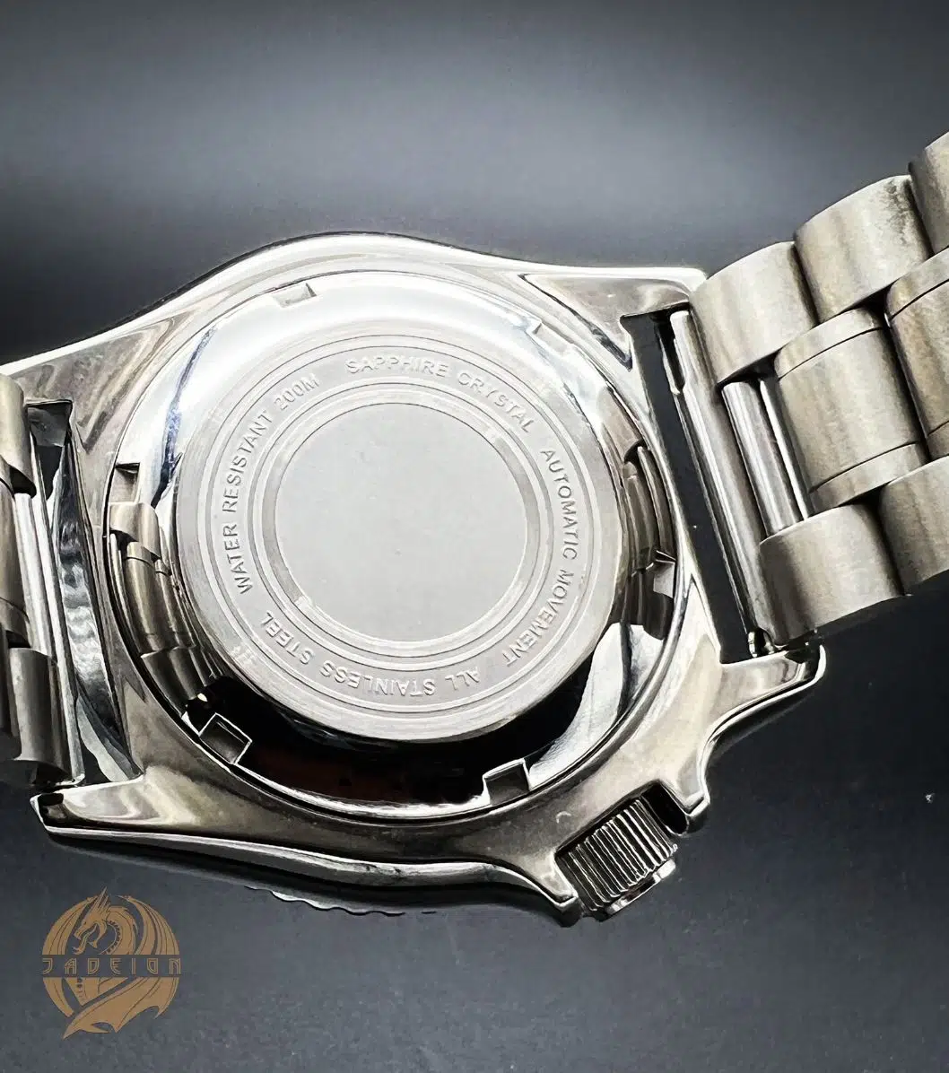 Jadeion Aqualume Gold SKX Seiko NH35 Automatic Watch – Jadeion shop